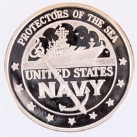 Coin 1 Ounce .999 Silver U.S. Navy Medal