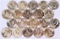 Coin 20 Kennedy 40% Silver Half Dollars 1776-1976
