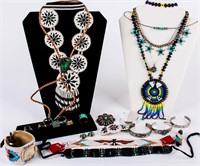 Jewelry Southwestern Costume Necklaces Rings +