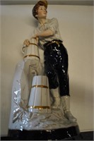 Royal Dux Fine Porcelain Figure 24"