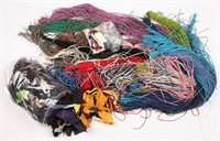 ASSORTED JEWELRY MAKING SUEDE CORD LEATHER & MORE