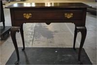 Vintage Mahogany Queen Anne Console