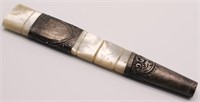 STERLING SILVER & MOTHER OF PEARL HANDLE