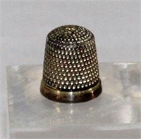 Sterling Silver Child's Thimble