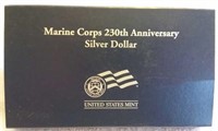 Marine Corps 230th Anniversary Silver Dollar