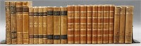 24 Vols leather in Swedish: Blanche, Dickens...