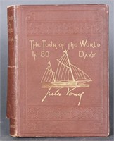 Verne. THE TOUR OF THE WORLD IN EIGHTY DAYS. 1873.