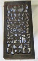 Carved wall hangings 16 X 33"
