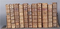 11 Vols in French, religious subjects, 1725-1797.