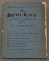 THE SPIRIT LAMP. Vol IV, No 1, w/ Alfred Douglas.