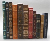 11 books incl 9 Easton Press: Chaucer, Bacon...