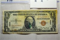 1935A ONE DOLLAR BILL