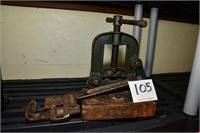 PIPE VISE & WRENCH