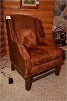 BEAUTIFUL OLD HICKORY & LEATHER CHAIR