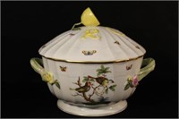 Herend Queen Victoria Tureen With Lemon