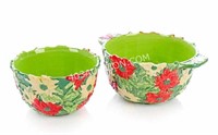 Temp-tations Figural Floral Bowls $50
