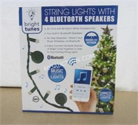 Bright Tunes LED String Lights w/ 4 BT Speakers