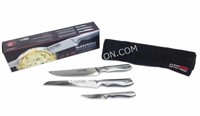 Kleva 3-Piece Stainless Steel Knife Set $400