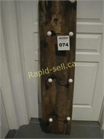 Barn Board Coat Rack