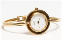 Gucci Vintage 1980s Gold-Tone Lady's Costume Watch