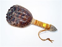 Indian turtle rattle