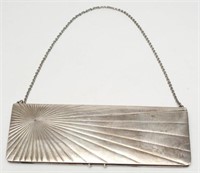 Russian Art Deco Silver Evening Bag