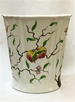 Italian Chinoiserie-Style Porcelain Cache Pot