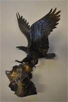 Bronze Eagle Sculpture, Wings of Glory