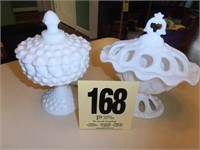 Milkglass Candy Dishes