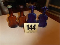 4 Fiddle Bottles