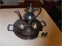 Rogers Bros. Tea Set