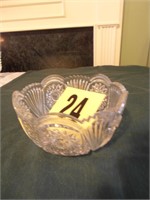 Pressed Glass Bowl