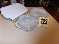 Assorted Pyrex Dishes