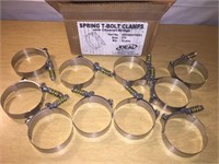 Spring T-Bol Clamp LOT of 10