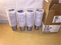 LOT of 100 Mix Cups 8 oz