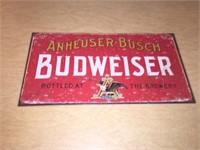 Budweiser Metal Sign