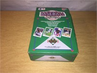 1990 Upper Deck Baseball Cards Wax Box 36 Packs
