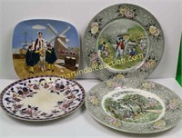 (4) Decorative Plates - Beswick, Wedgwood & More