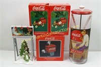 (5) Enesco & Dept. 56 Coca-Cola Memorabilia