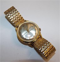 Accutron Bulova Wrist Watch, 14k Gold Filled Case