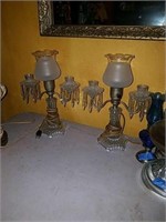 Pair of elegant table lamps