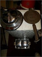 Four Vintage Waffle Makers and a Soda King