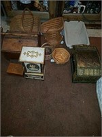 Longenberger baskets and more including a wooden