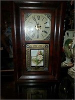 Antique Waterbury pendulum clock