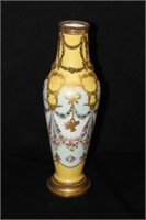 Sevres Handpainted Vase 11"