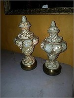 Pair vintage table lamps