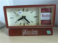 Vintage Winston Desk Clock - Works