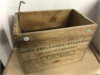 "explosives" Crate Box