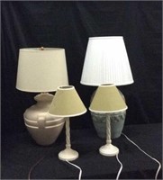 4 Beautiful Table Lamps -8C