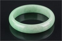 Burma Green Jade Bangle